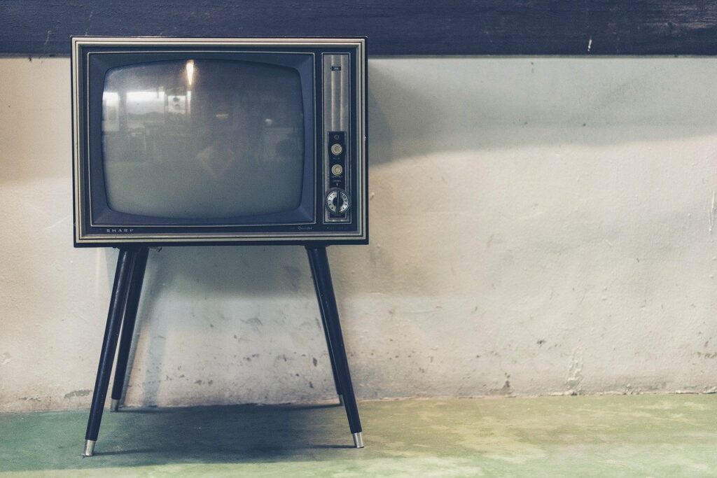 gammelt tv